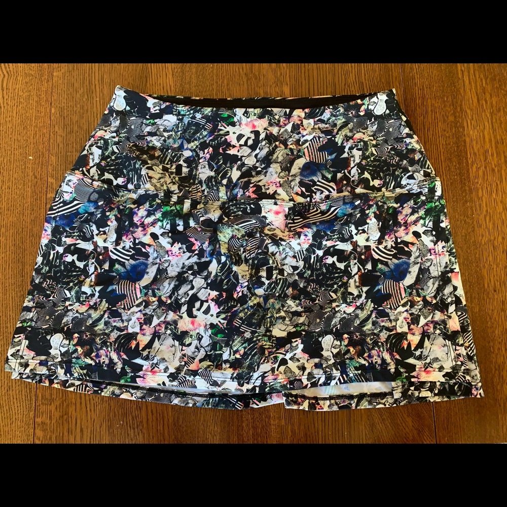 B Passionit Tennis skirt L colorful modern 15”, new